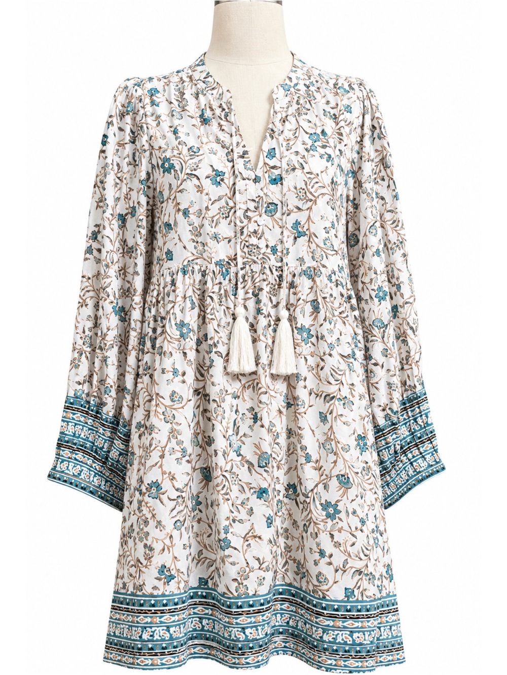 Elan Peasant Dress L